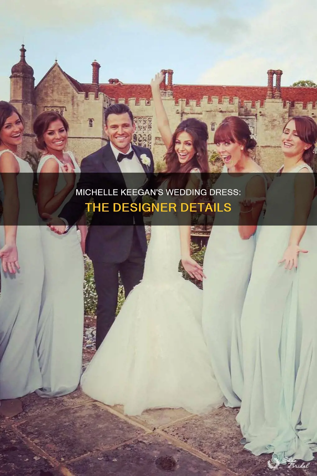 where did michelle keegan get her wedding dress from