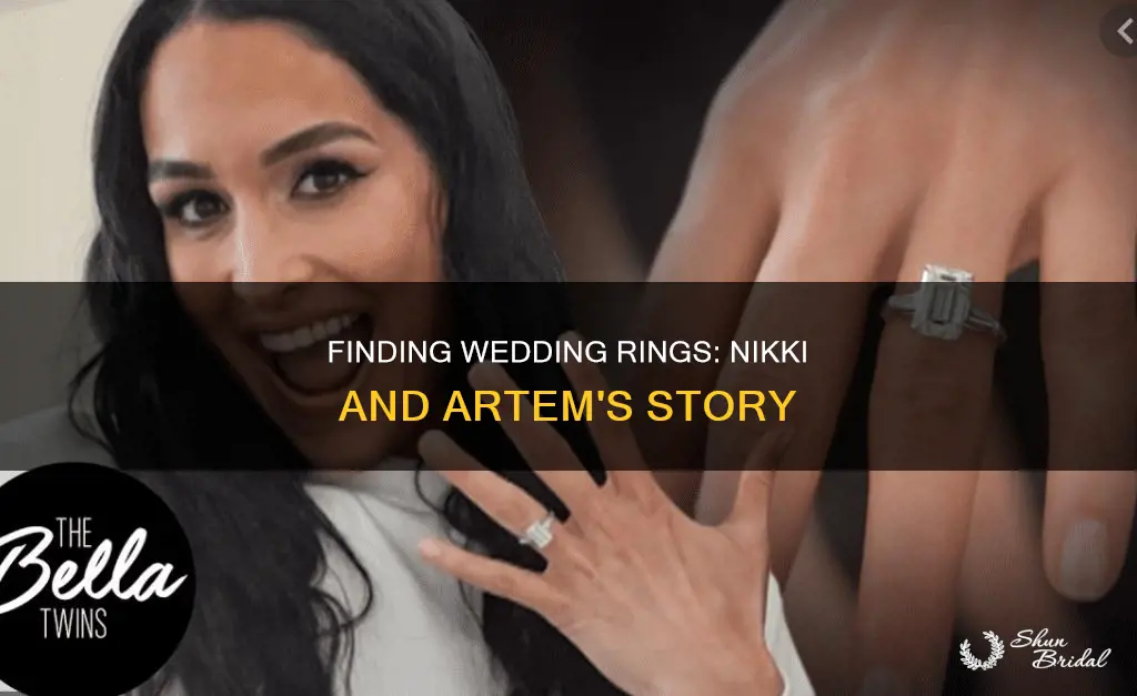 where did nikki and artem find their wedding rings
