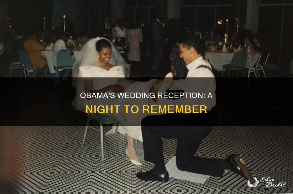 where did obamas wedding reception