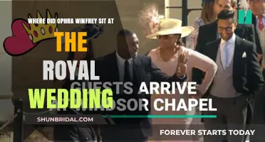 Oprah Winfrey's Royal Wedding Seat: Unveiling Her Place at the Ceremony