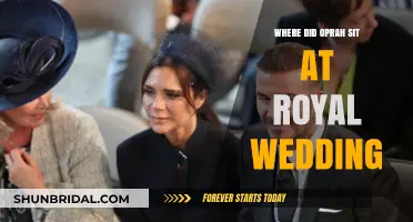 Oprah's Royal Wedding Seat: Unveiling Her Exclusive Position at the Ceremony