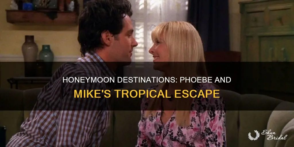where did phoebe and mike go on their honeymoon