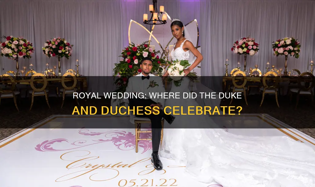 where did prince william and kate have their wedding reception