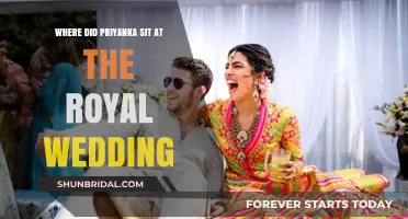 Priyanka Chopra's Royal Wedding Seating: A Closer Look at Her Spot