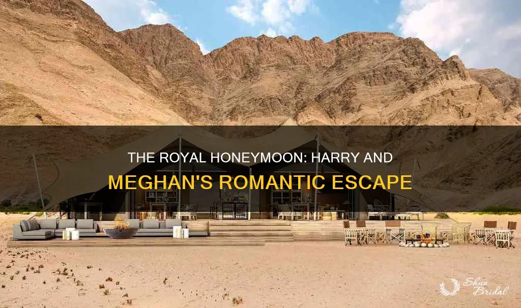 where did pronce harry and meghan markle go for honeymoon
