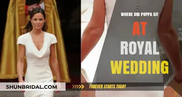 Puppa's Royal Wedding Seat: Unveiling the Mystery and Significance