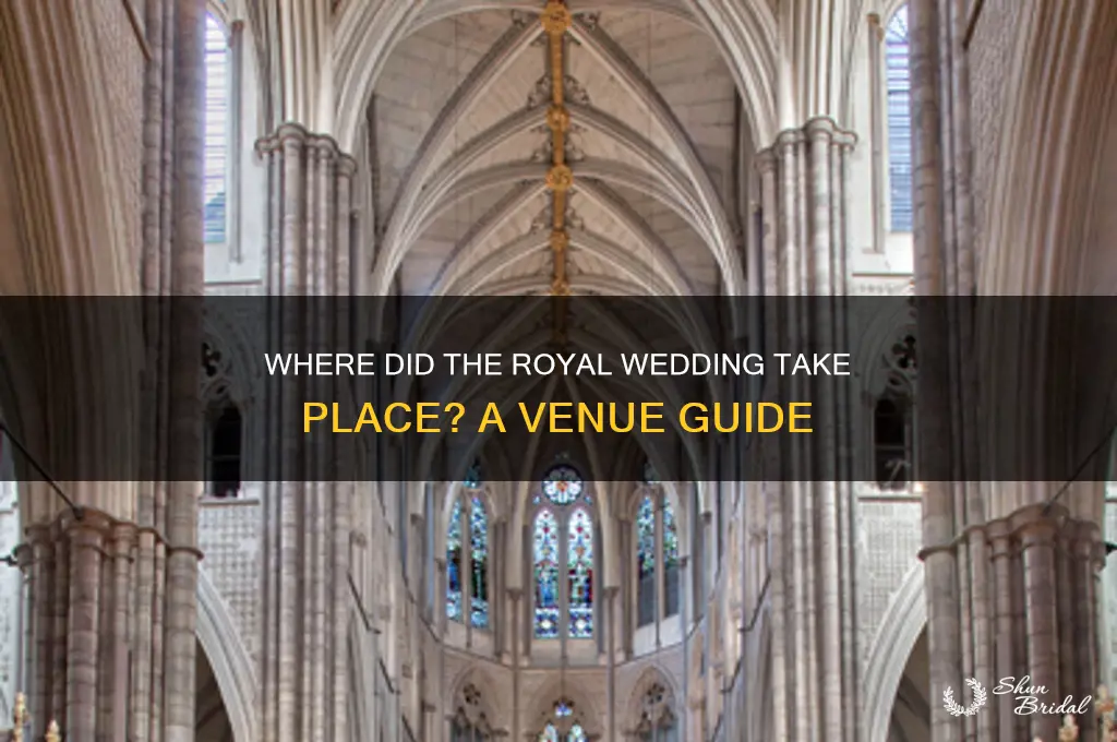 where did royal wedding take place
