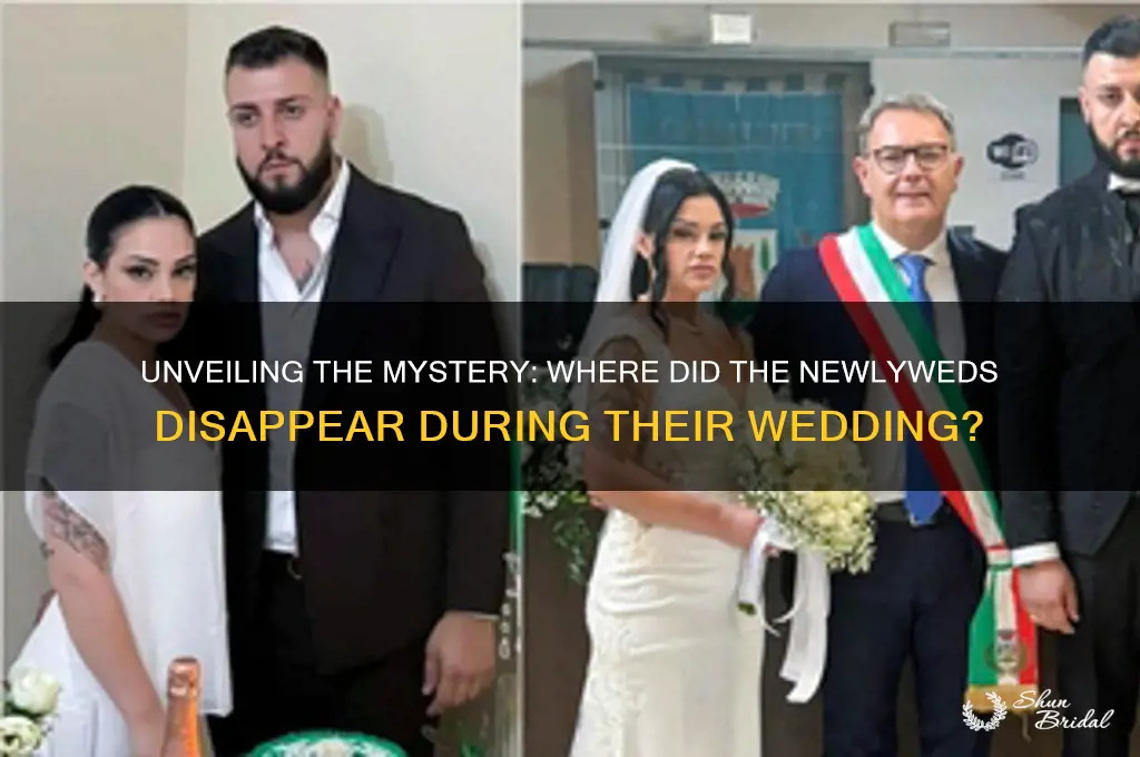 where did the couple go during the wedding