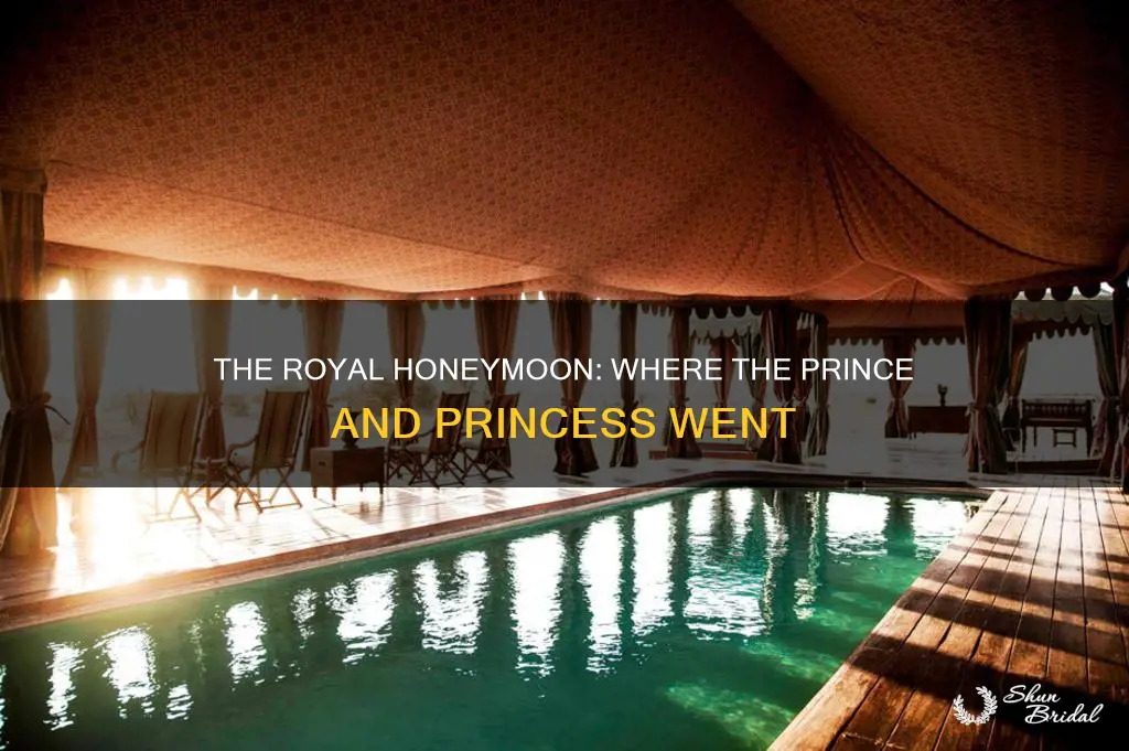 where did the prince go for honeymoon