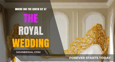 The Queen's Seat: Unveiling Her Royal Wedding Position