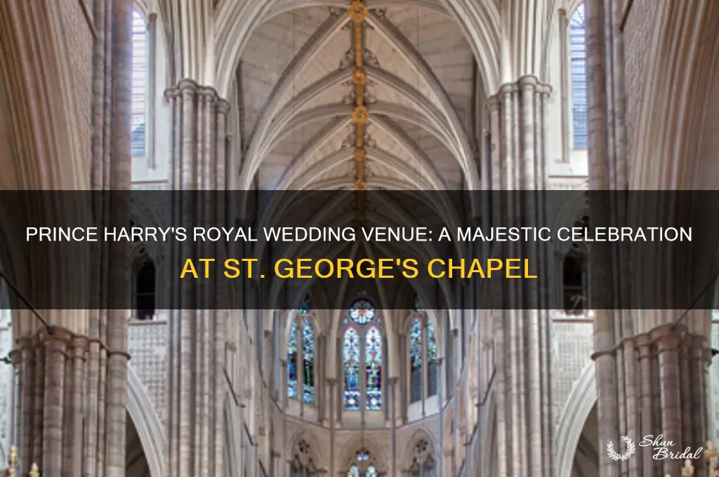 where did the royal wedding prince harry take place