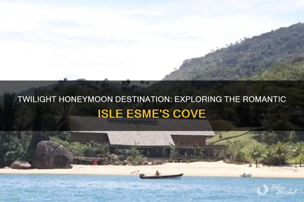 where did the twilight honeymoon take place