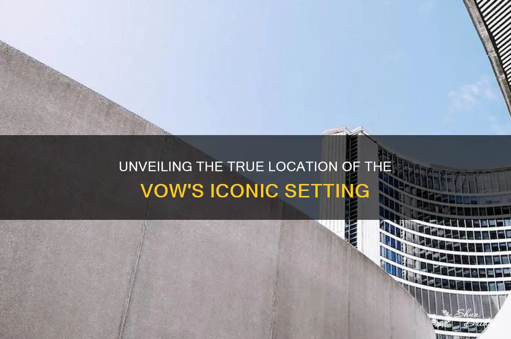 where did the vow actually take place
