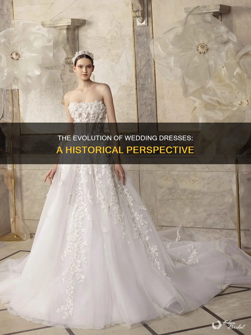 where did the wedding dress tradition come from