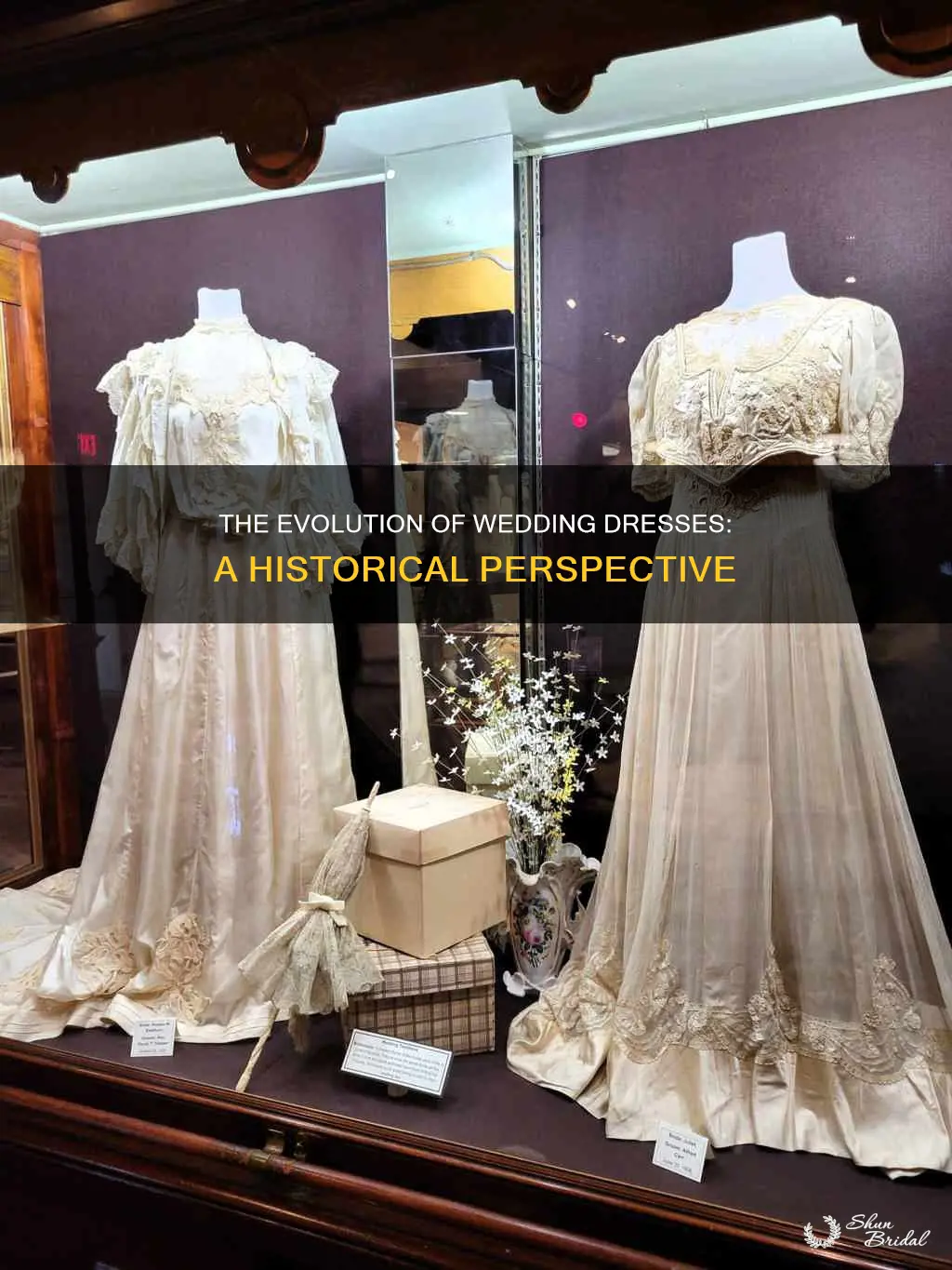 where did wedding dresses come from