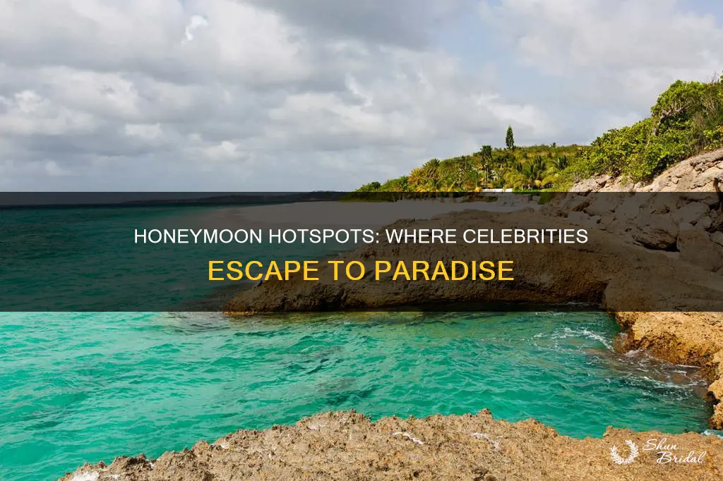 where do celebrities go on honeymoon