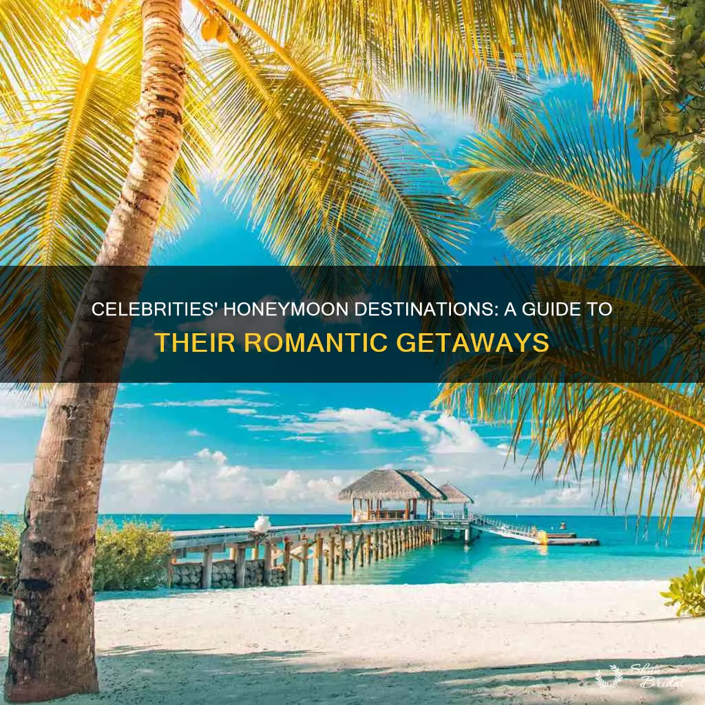 where do celebrities go on honeymoon