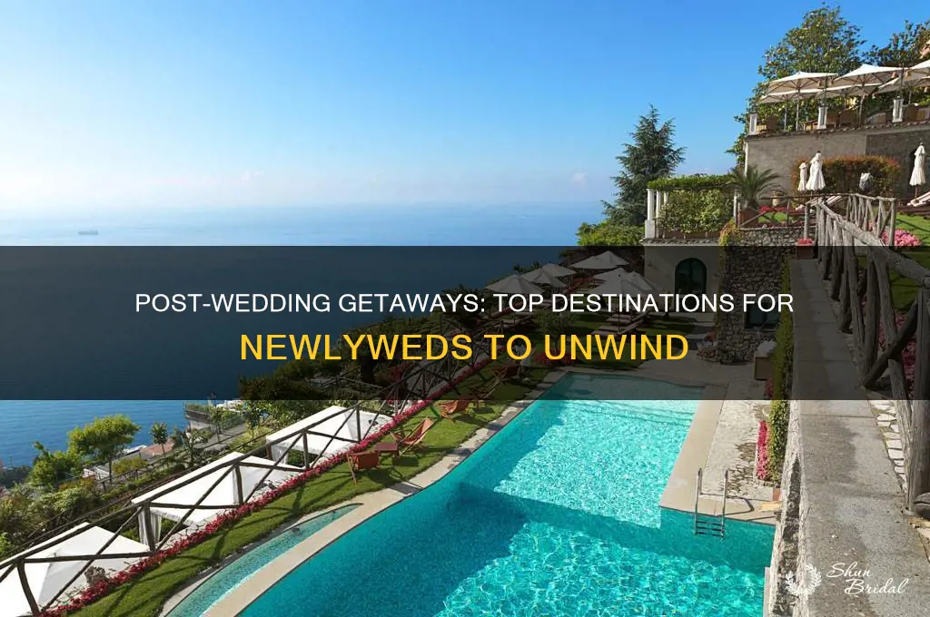 where do couples go after their wedding