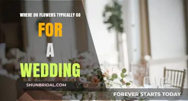 Where Do Wedding Flowers Go? A Guide to Floral Placement