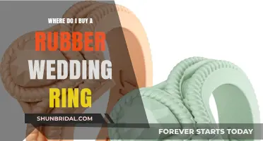 Rubber Wedding Rings: Where to Buy Them