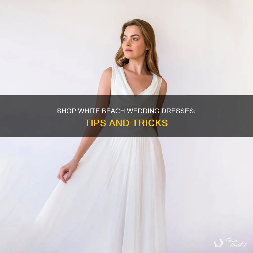 where do I buy a white dress for beach wedding