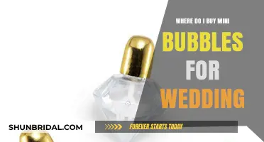Where to Buy Mini Bubbles for Your Wedding Celebration