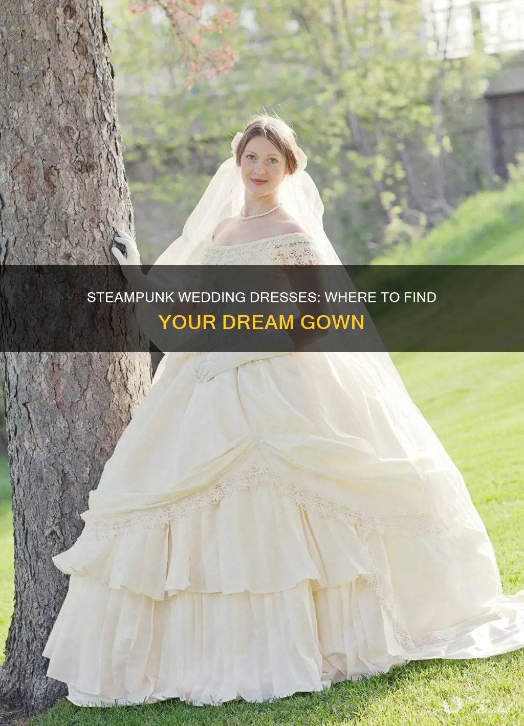 where do I find steampunk options for wedding dresses