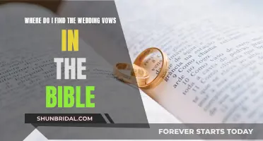 Biblical Wedding Vows: Where to Find Them