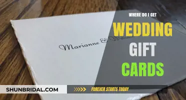 Where to Find the Perfect Wedding Gift Cards for Couples