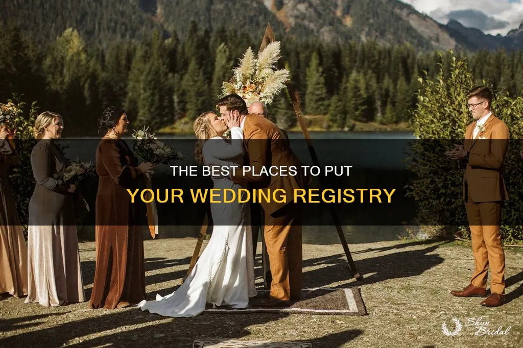 where do I put my wedding registry