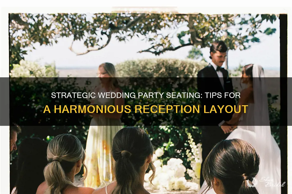 where do I seating the wedding party