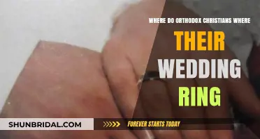 Wedding Ring Placement for Orthodox Christians