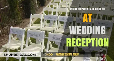 Bride's Parents: Where to Seat Them at the Wedding Reception