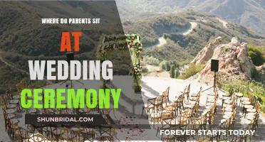 Where Should Parents Sit at a Wedding Ceremony? A Guide