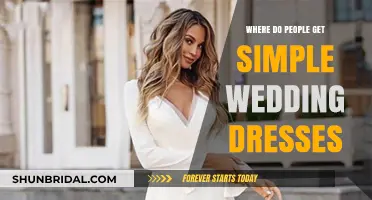 Simple Wedding Dresses: Where to Find Yours