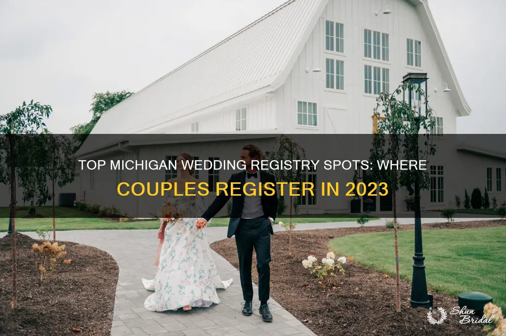 where do people register for weddings in Michigan