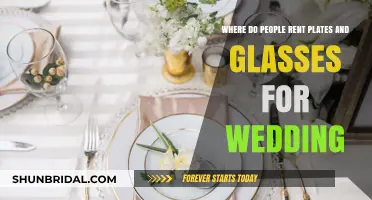 Where to Rent Wedding Plates and Glasses: A Comprehensive Guide