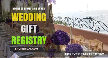 Where to Sign Up for Your Wedding Gift Registry: A Guide