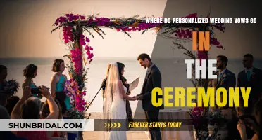 Personalized Wedding Vows: Perfect Placement in Your Ceremony Flow