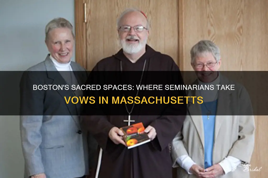 where do seminarians take vows in boston massachusetts