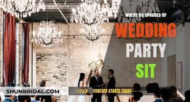 Where Should Spouses of the Wedding Party Sit? A Guide
