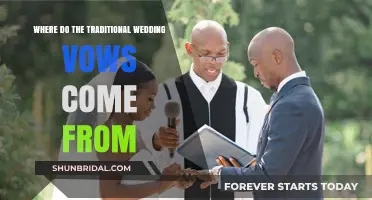 Unveiling the Origins of Traditional Wedding Vows: A Historical Journey