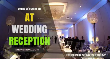 Usher Seating Etiquette at Wedding Receptions