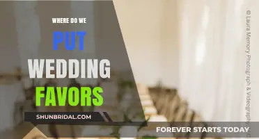 Wedding Favor Placement: Where Do They Go?