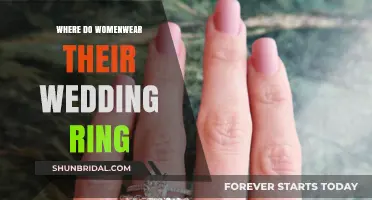 Wedding Ring Placement: Where Do Women Wear Them?