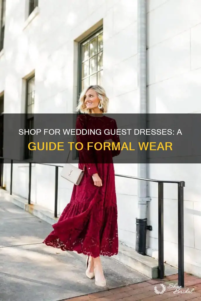 where do yo buy formal wedding guest dress