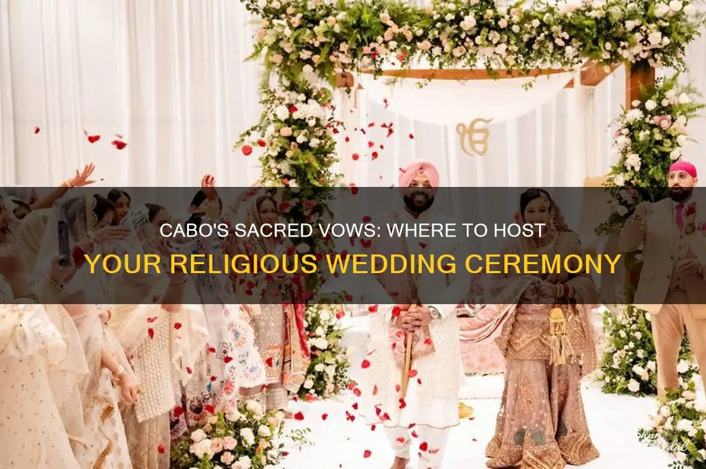 where do you get a religious ceremony wedding in cabo