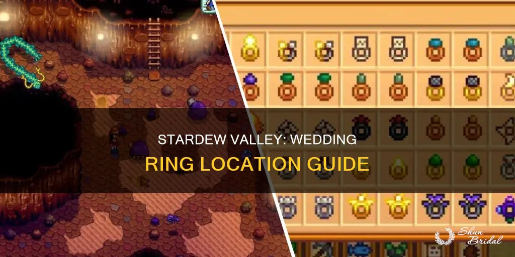 where do you get a wedding ring stardaw valley