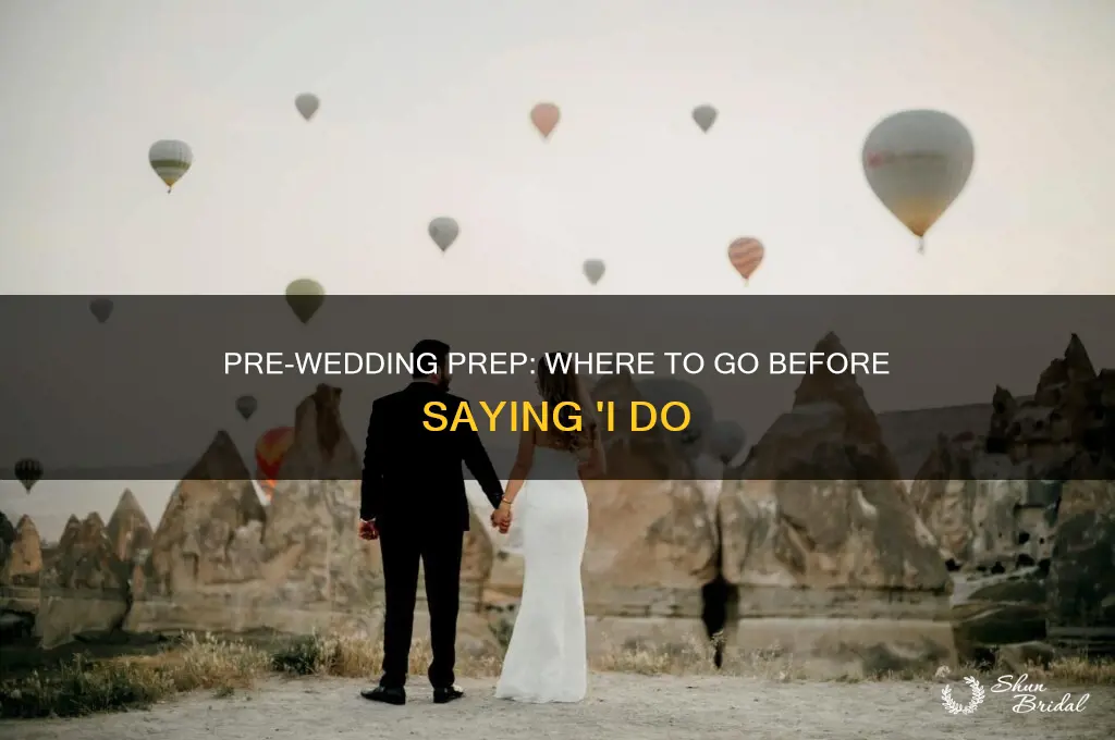 where do you go before the wedding ceremony