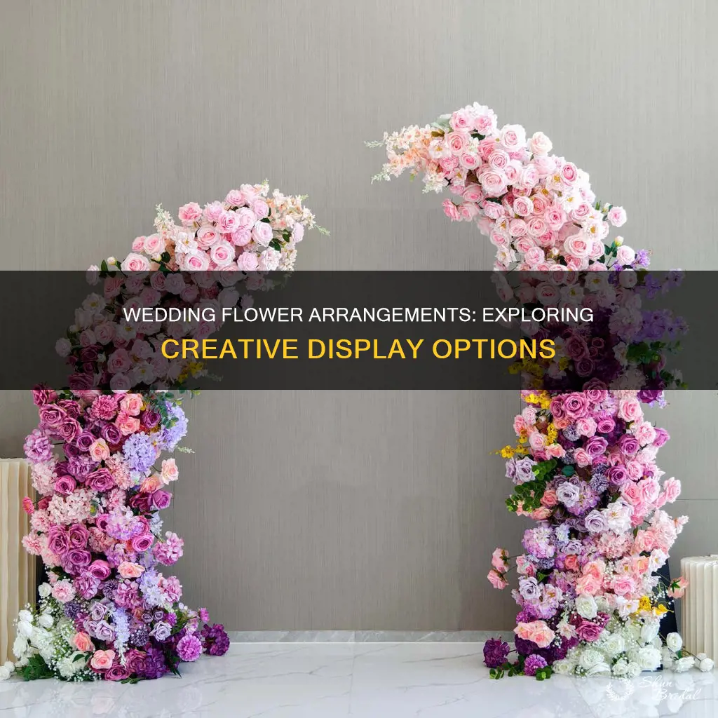 where do you have flowers at a wedding